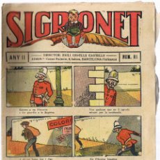 Tebeos: SIGRONET - ANY II - Nº 81. Lote 44789383