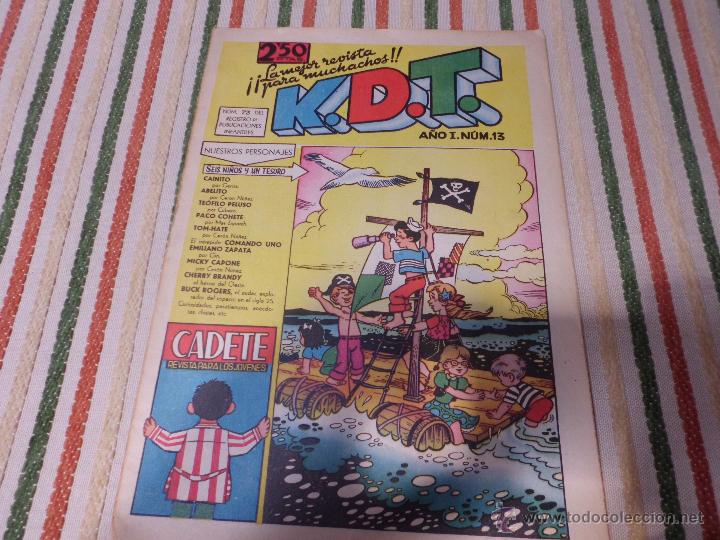 Tebeos: CADETE K.D.T. N&ordm; 13 - Foto 1