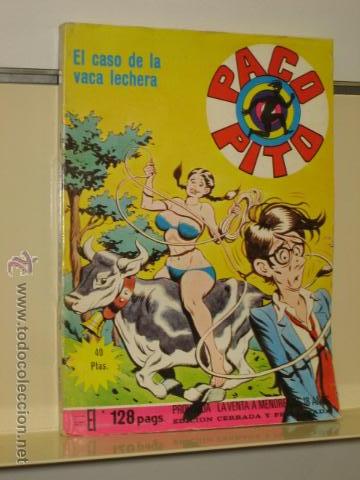 Tebeos: PACO PITO 6 EL CASO DE LA VACA LECHERA ELVIBERIA - Foto 1