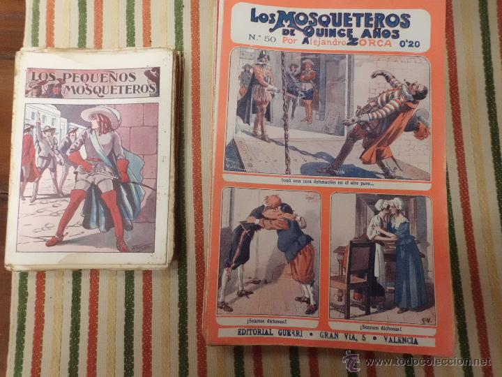 Tebeos: LOS MOSQUETEROS DE 15 A&Ntilde;OS COMPLETA ( 50 NUMEROS) - Foto 1