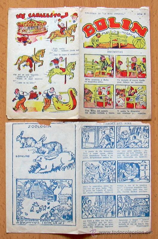 Tebeos: Bolin n&ordm; 6 - Bilioteca de La Risa Infantil - Editorial Marco 1925 - Foto 2