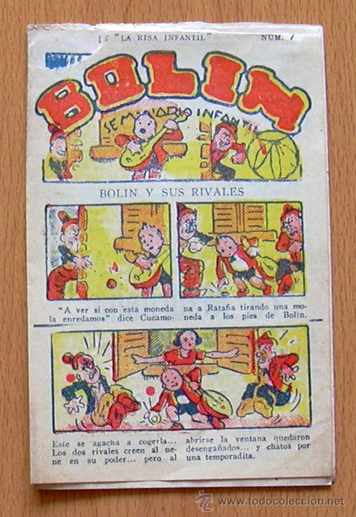 Tebeos: Bolin n&ordm; 7 - Bilioteca de La Risa Infantil - Editorial Marco 1925 - Foto 1