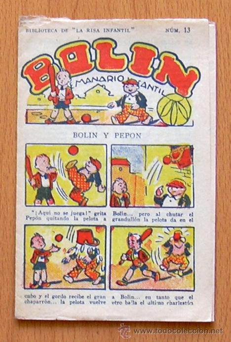 Tebeos: Bolin n&ordm; 13 - Bilioteca de La Risa Infantil - Editorial Marco 1925 - Foto 1