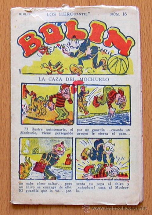 Tebeos: Bolin n&ordm; 16 - Bilioteca de La Risa Infantil - Editorial Marco 1925 - Foto 1