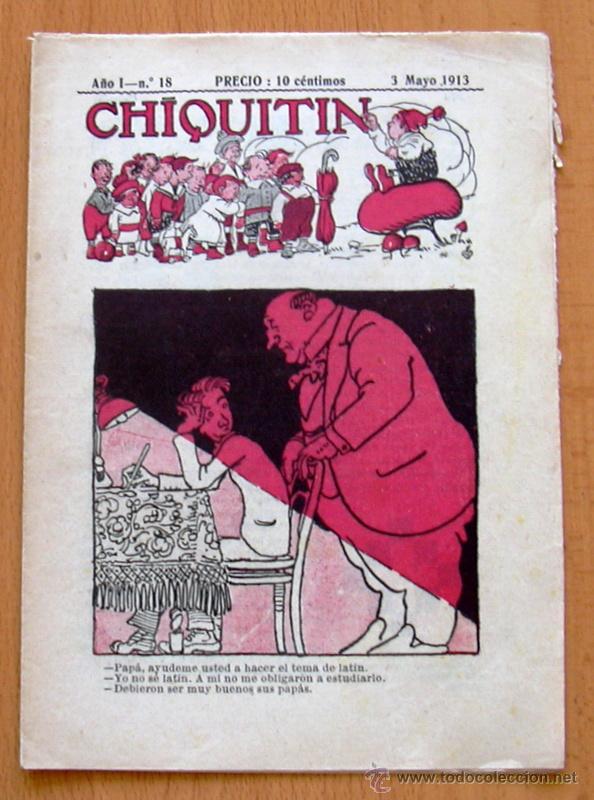 Tebeos: Chiquitin n&ordm; 18 - Bagu&ntilde;&aacute; y Cornet 1913 - Foto 1