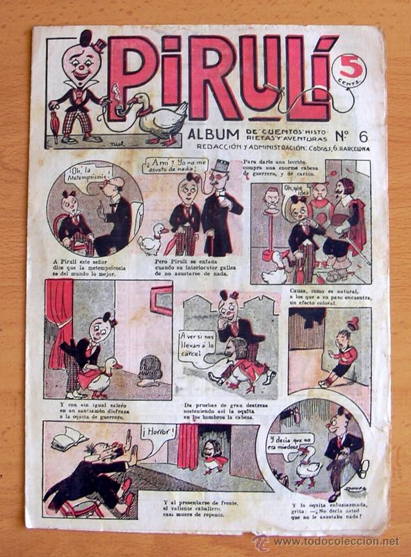 Tebeos: Piruli n&ordm; 6 - Editorial El Gato Negro 1928 - Foto 1