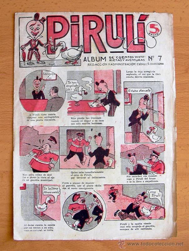 Tebeos: Piruli n&ordm; 7 - Editorial El Gato Negro 1928 - Foto 1