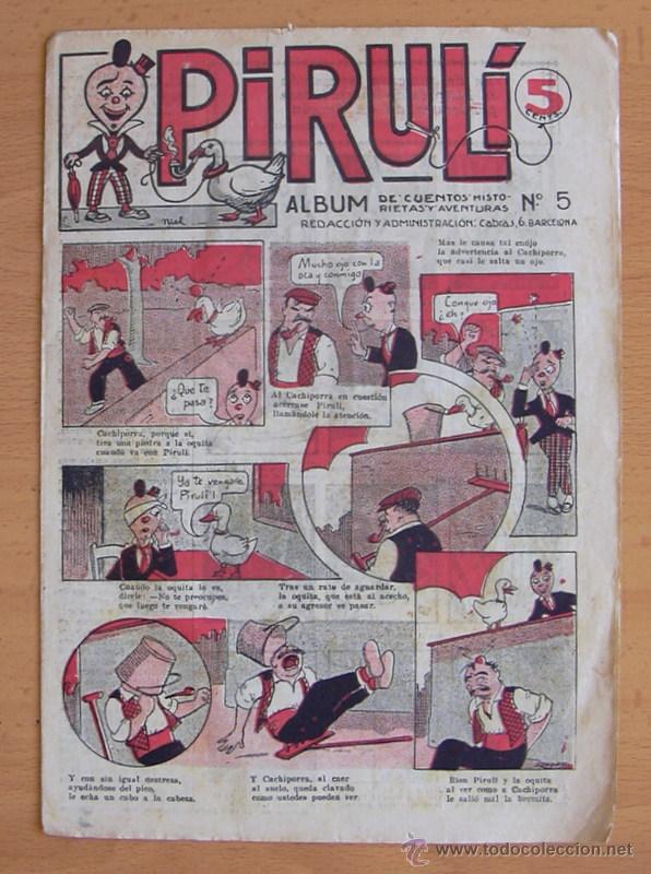 Tebeos: Piruli n&ordm; 5 - Editorial El Gato Negro 1928 - Foto 1