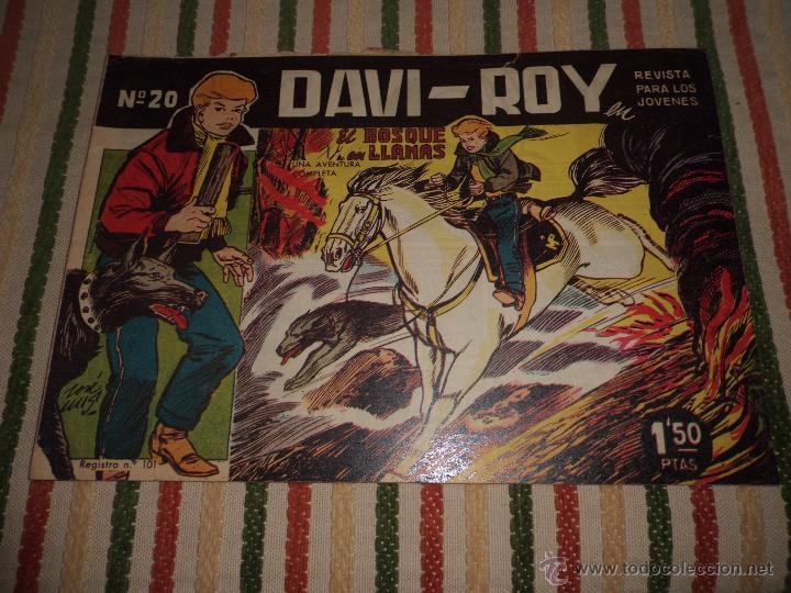 Tebeos: DAVI ROY N&ordm; 20 EDITORIAL CREO - Foto 1