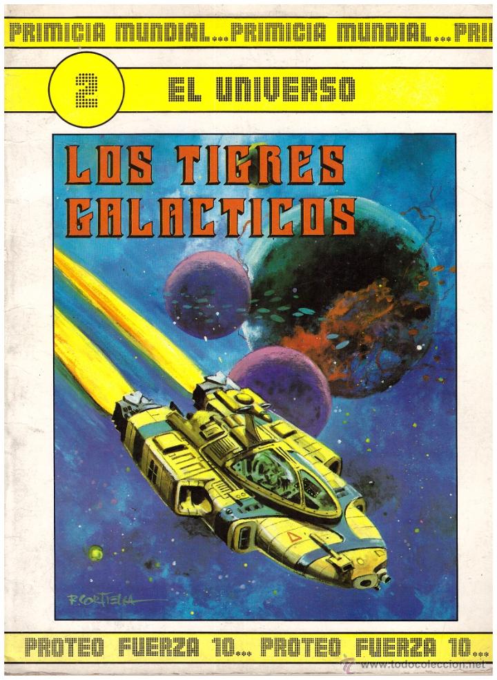 Tebeos: Comic El Universo, n&ordm; 2: Los tigres galacticos; Ediciones Rasgos - Foto 1