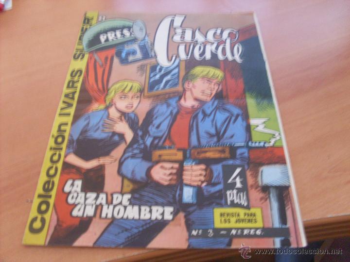 Tebeos: CASCO VERDE N&ordm; 3 (ORIGINAL ED. IVARS) (COB176) - Foto 1