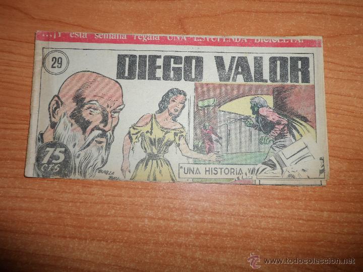 Tebeos: DIEGO VALOR N&ordm; 29 1&ordf; SERIE ORIGINAL EDITORIAL CID - Foto 1