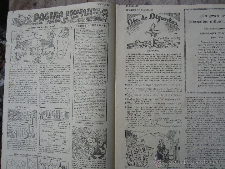Tebeos: pocholo , numero 105 - a&ntilde;o III de los de 10 centimos - Foto 2