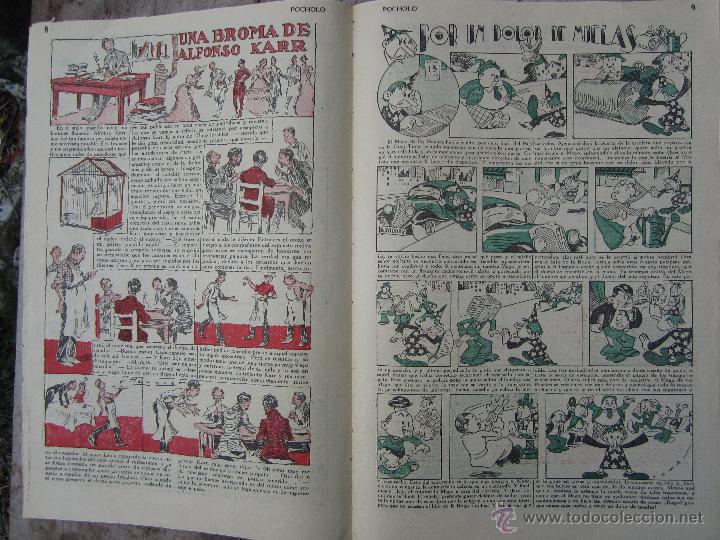 Tebeos: pocholo , numero 105 - a&ntilde;o III de los de 10 centimos - Foto 3