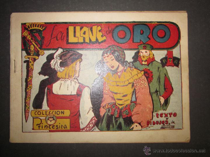 Tebeos: LA LLAVE DE ORO-COLECCION PRINCESITA ED. AMELLER-VER FOTOS-(V-18.017)