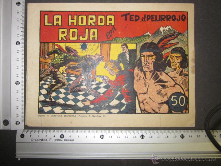 Tebeos: TED EL PELIRROJO - LA HORDA ROJA - ED. BRUGUERA -(COM - 285) - Foto 4