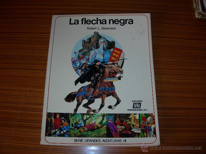 Tebeos: GRANDES AVENTURAS  N&ordm; 4  LA FLECHA NEGRA DE AFHA - Foto 1