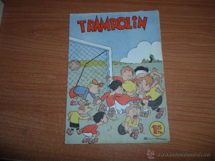 Tebeos: TRAMPOLIN N&ordm; 21 EDITORIAL A.A. CAT&Oacute;LICA 1950 - Foto 1