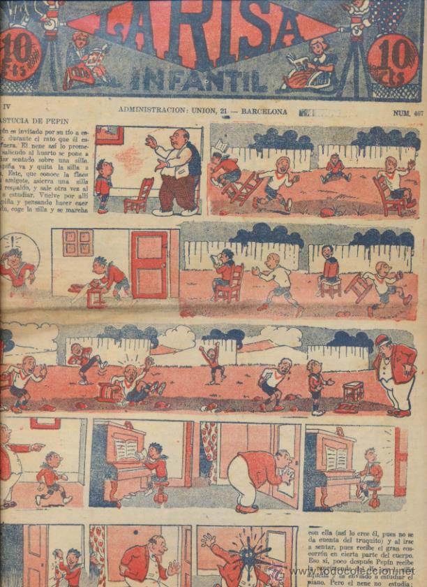 Tebeos: La Risa Infantil n&ordm;  467.  Marco  1925. - Foto 1