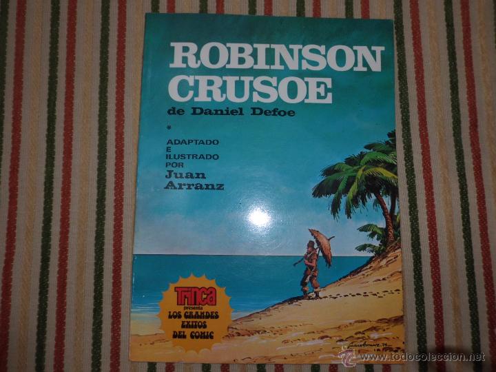 Tebeos: TRINCA N&ordm; 25 ROBINSON CRUSOE EDITORIAL DONCEL - Foto 1