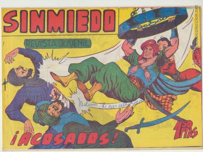 Tebeos: Sinmiedo n&ordm;  17.  Editorial Acr&oacute;polis  1962. - Foto 1