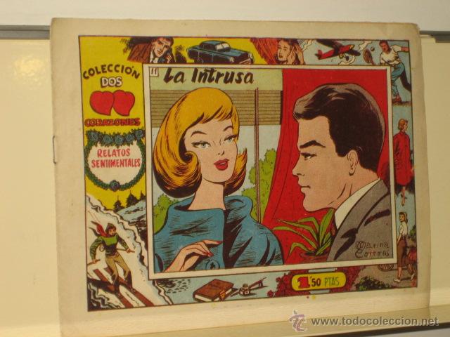 Tebeos: DOS CORAZONES N&ordm; 11 LA INTRUSA - INDUSTRIA EDITORIAL - Foto 1