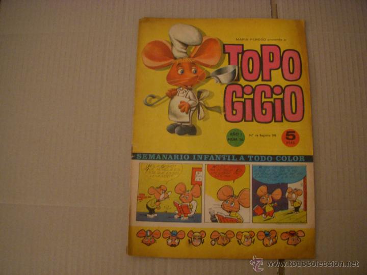 Tebeos: TOPO GIGIO N&ordm; 16, EDITORIAL SEMIC - Foto 1