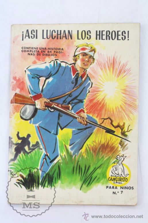 Comics: C&oacute;mic &iexcl;As&iacute; Luchan los H&eacute;roes! N&ordm; 7 - Ed. Mateu, A&ntilde;o 1962 - Medidas 18 x 13 Cm