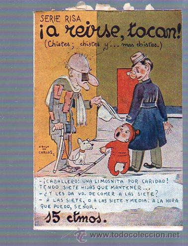 Tebeos: SERIE RISA. &iexcl;A REIRISE TOCAN!. EDICIONES PATRIOTICAS - Foto 1