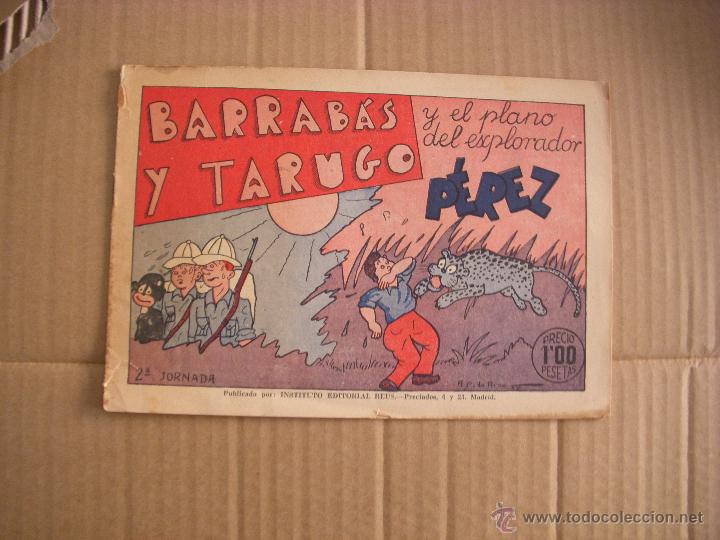Tebeos: BARRAB&Aacute;S Y TARUGO 2&ordf; JORNADA, EDITORIAL REUS - Foto 1