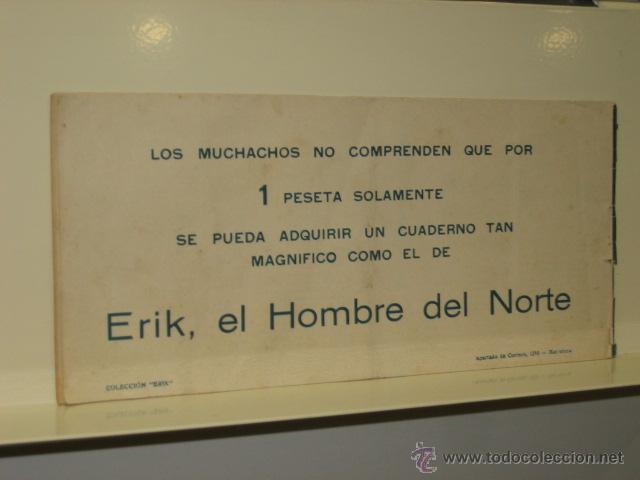 Tebeos: ERIK N&ordm; 10 - ORIGINAL OFERTA - Foto 3