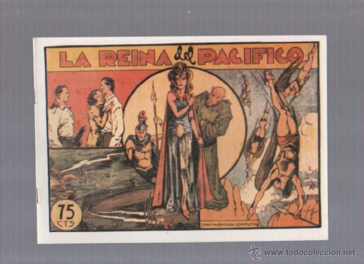 Tebeos: FACSIMIL. LA REINA DEL PACIFICO. TIPOGRAFIA ARTISTICA - Foto 1