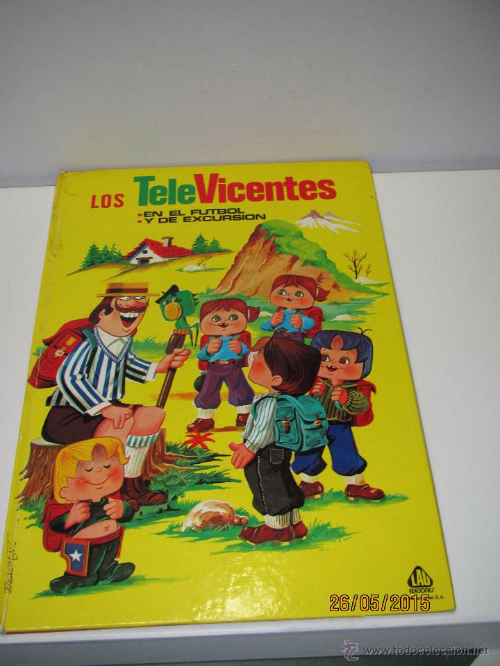 Tebeos: Antiguo LOS TELEVICENTES de FHER - En El Futbol y De Excursion - A&ntilde;o 1976