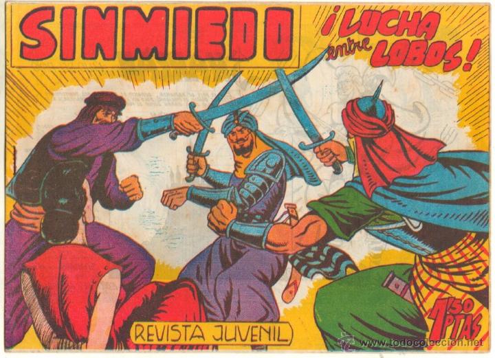 Tebeos: SINMIEDO ORIGINAL N&ordm; 19 EDICIONES ACR&Oacute;POLIS 1962 - EXCELENTE ESTADO - Foto 1