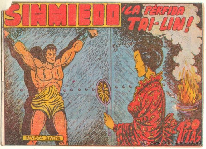 Tebeos: SINMIEDO ORIGINAL N&ordm; 23 EDICIONES ACR&Oacute;POLIS 1962 - - Foto 1