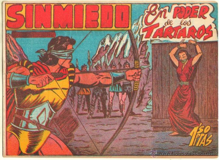 Tebeos: SINMIEDO ORIGINAL N&ordm; 24 EDICIONES ACR&Oacute;POLIS 1962 - EXCELENTE ESTADO - Foto 1