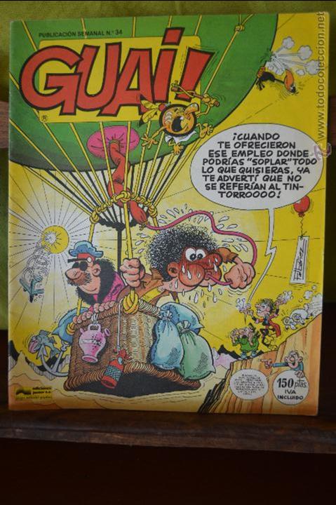Tebeos: GUAI! 34 - TEBEOS SA - 1986 - GUAI 34 - Foto 1