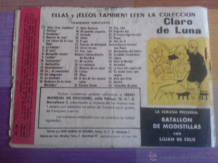 Tebeos: Tebeo Colecci&oacute;n Claro de Luna, n&ordm; 47 - Foto 2