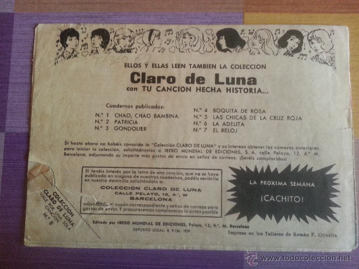 Tebeos: Tebeo Colecci&oacute;n Claro de Luna, n&ordm; 8 - Foto 2