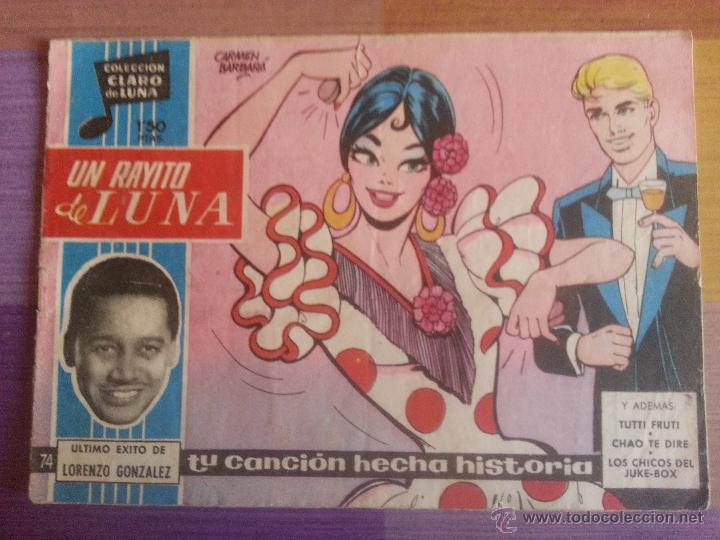 Tebeos: Tebeo Colecci&oacute;n Claro de Luna, n&ordm; 74 - Foto 1