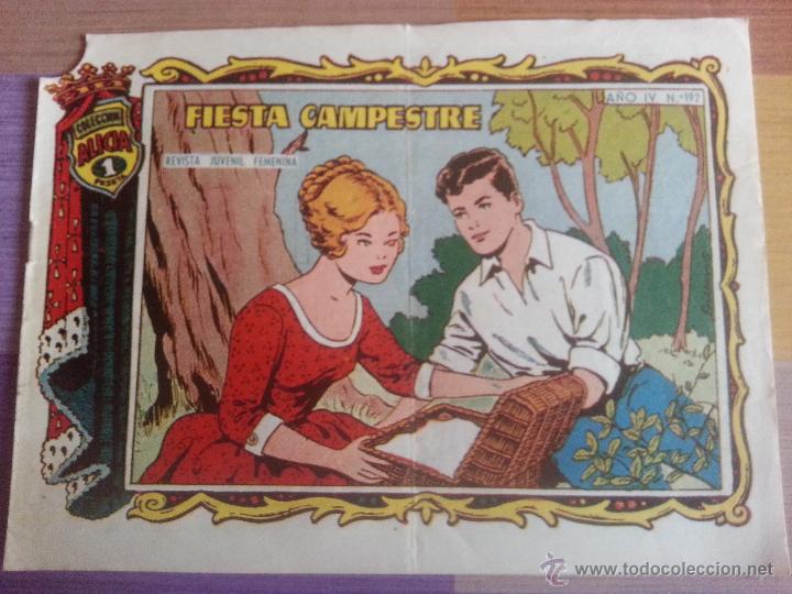 Tebeos: Tebeo Colecci&oacute;n Alicia, a&ntilde;o IV, n&ordm; 192