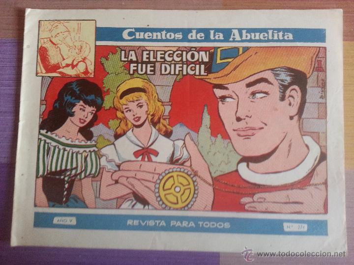 Giornalini: Tebeo Cuentos de la abuelita, a&ntilde;o V, n&ordm; 274