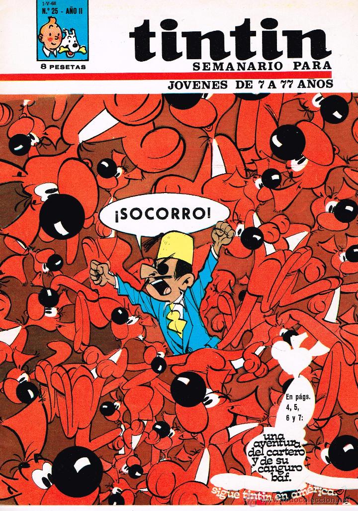 Tebeos: REVISTA TINTIN N&ordm; 25 - ED. ZENDRERA - Foto 1