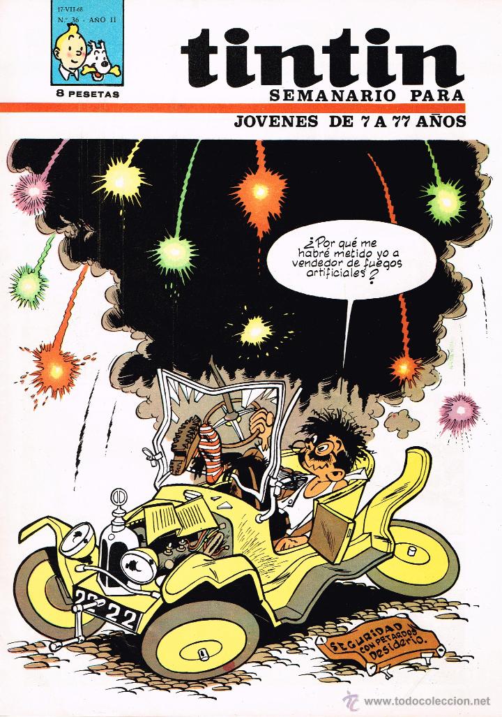 Tebeos: REVISTA TINTIN N&ordm; 36 - ED. ZENDRERA