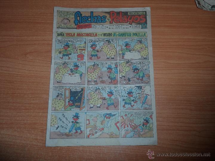 Tebeos: FLECHAS Y PELAYOS N&ordm; 457  ORIGINAL  1947 - Foto 1