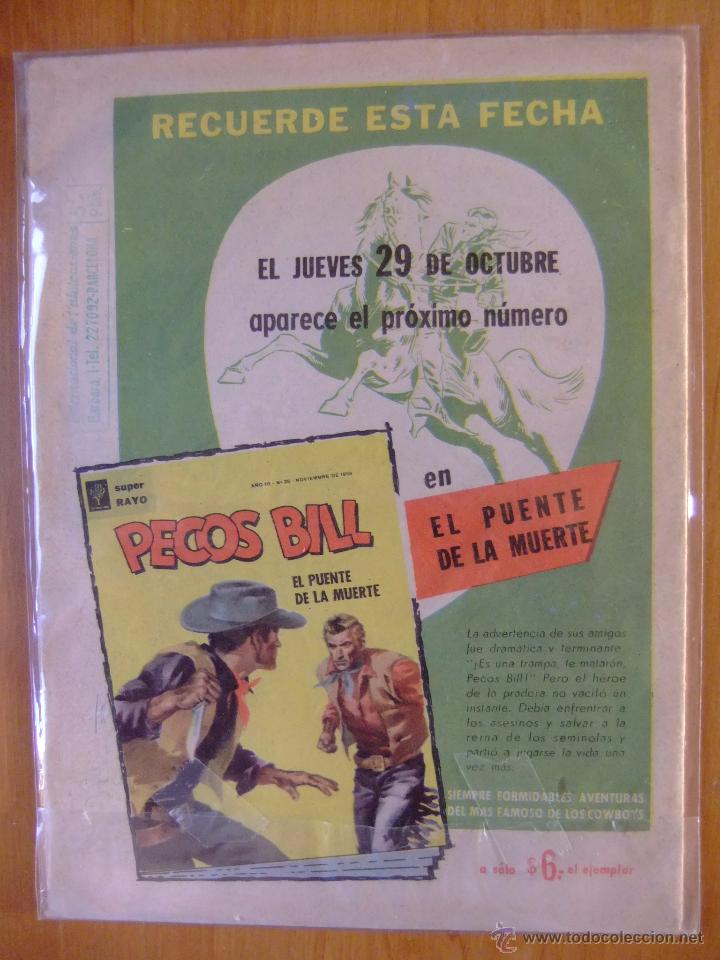 Tebeos: PECOS BILL N&ordm; 24 EDITORIAL ABRIL OCTUBRE DE 1959 - Foto 2