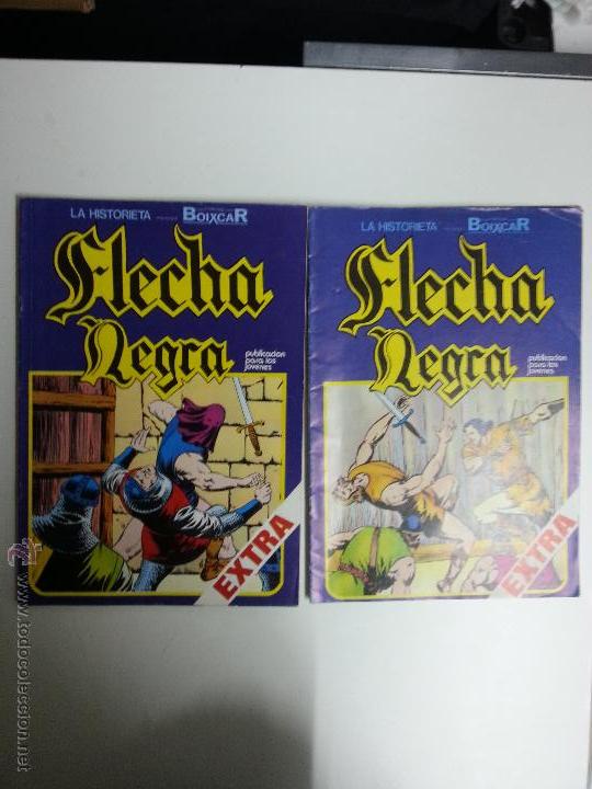 Tebeos: Flecha Negra Lote de 6 N&ordm; 1-2-3-4-5-6 - Foto 1