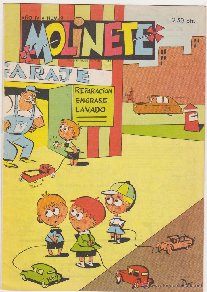 Tebeos: Molinete n&ordm;  9. A&ntilde;o IV. - Foto 1