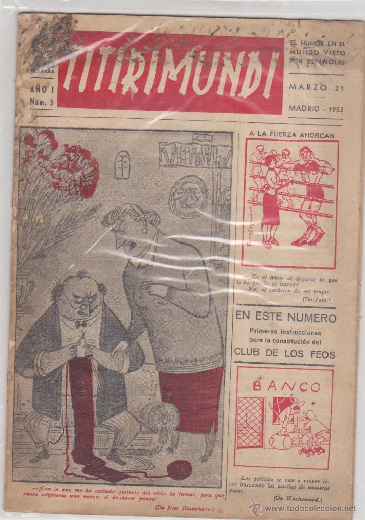 Tebeos: Titirimundi n&ordm;  3.  a&ntilde;o 1953. - Foto 1