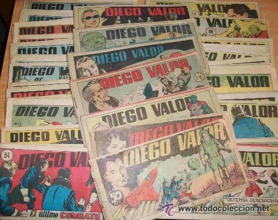 Tebeos: Diego Valor 1&ordf; (Cid)  124 Ej. (Completa) - Foto 1